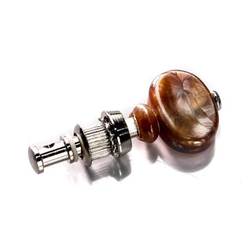 Tarraxa Para Ukulele Niquelada/Marrom Spirit JU99-NI-BW-R2L2 1