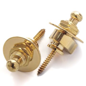 Trava Correias De Instrumentos Dourada (Par) Spirit H5150_40 1