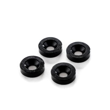 Bucha Trocolos Instrumentos Preta (4 Peças) Spirit JTB-BK 1