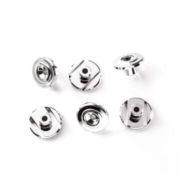 Baixa Cordas Para Baixo Cromado (6 Unidades) Spirit SBS-CR 1