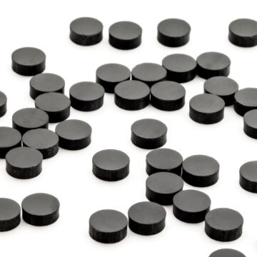 Marcador Escala Dot Preto 6.35mm (50 Unidades) Spirit H6083B 1