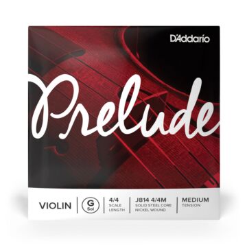 Corda Avulsa Violino SOL D Addario Prelude J814 4/4M 1