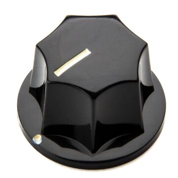 Knob Plástico Instrumentos Preto (3 Unidades) Spirit KJB-L 1