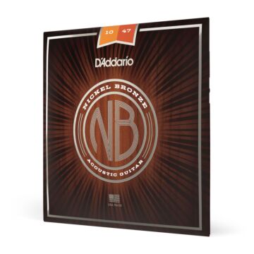 Encordoamento Violão Aço 10-47 D Addario Nickel Bronz NB1047 1