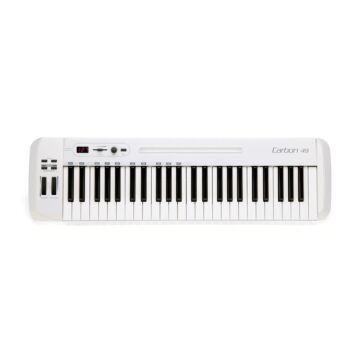 Controlador Midi USB 49 Teclas Branco Samson Carbon 49 1