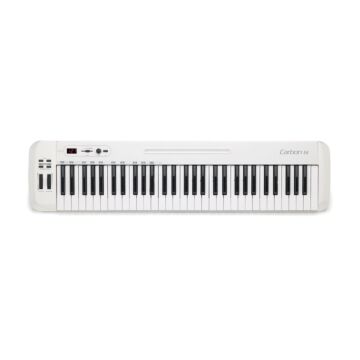 Controlador Midi USB 61 Teclas Branco Samson Carbon 61 1