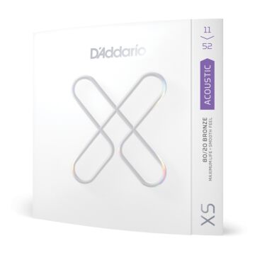 Encordoamento Violão Revestido D Addario XS 80/20 XSABR1152 1