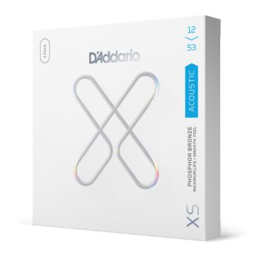 Encordoamento Violão Revestido 12-53 (3 Jogos) D Addario XS 1