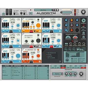 Comprar Algoritm FM Synthesizer - Rack Extensions | Synth - 1
