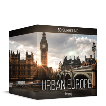 Comprar Boom Urban Europe SURROUND - BOOM LIBRARY | Libraries - 1