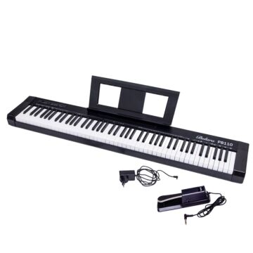 Comprar Piano Digital Bulara PB110 88 Teclas Semi-pesadas - Preto - 1