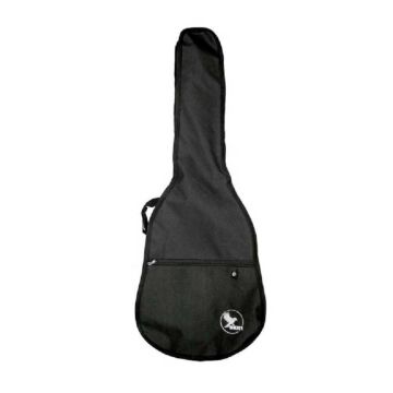 Capa P/ Violão Clássico Simples 2 Alças - Nylon 600 - Preto Bkr 1 1