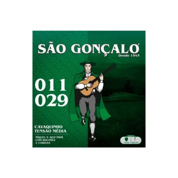 Jogo De Cordas Niquel P/cavaquinho 0.011 - 0.029 São Gonçalo 1