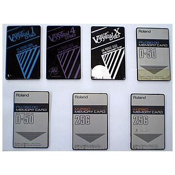 Comprar Cartuchos Roland D-50 Voice Crystal e Memory Card M-2560 - 1 Comprar Cartuchos Roland D-50 Voice Crystal e Memory Card M-2560 - 1