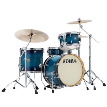 Comprar Bateria Shell Pack (4 Tambores) Bumbo 18 (Azul Blue Lacquer Burst) Tama Superstar Classic CL48S-BAB - 1