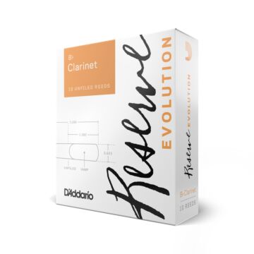 Comprar Palheta Clarineta Bb 2.5 (10 Peças) D Addario Reserve Evolut - 1