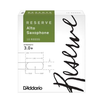 Comprar Palheta Sax Alto 3.0+ (10 Peças) D Addario Reserve DJR10305 - 1