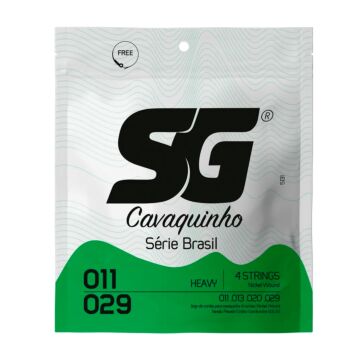 Encordoamento P/cavaquinho C/bolinha Tensão Alta Série Brasil 0.011 Sg 1