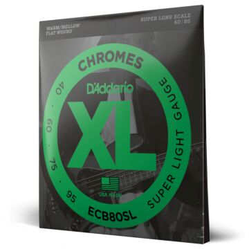Comprar Encordoamento Baixo 4C 40-95 D Addario XL Chromes ECB80SL - 1