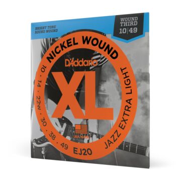 Comprar Encordoamento Para Guitarra 10-49 D Addario XL Nickel EJ20 - 1