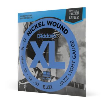 Comprar Encordoamento Para Guitarra 12-52 D Addario XL Nickel EJ21 - 1