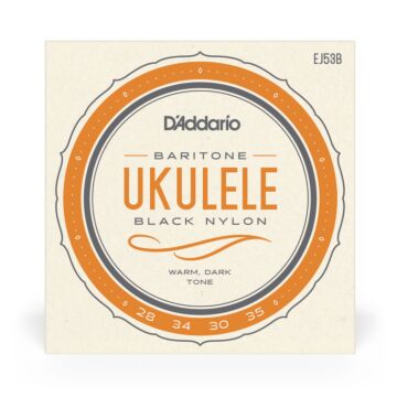Comprar Encordoamento Ukulele Barítono D Addario Pro-Arté Black EJ53B - 1 Comprar Encordoamento Ukulele Barítono D Addario Pro-Arté Black EJ53B - 1