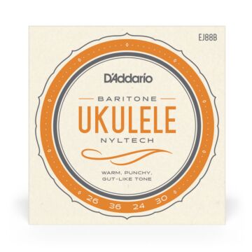 Comprar Encordoamento Para Ukulele Barítono D Addario Nyltech EJ88B - 1 Comprar Encordoamento Para Ukulele Barítono D Addario Nyltech EJ88B - 1