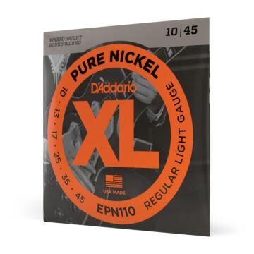 Comprar Encordoamento Guitarra 10-45 D Addario XL Pure Nickel EPN110 - 1