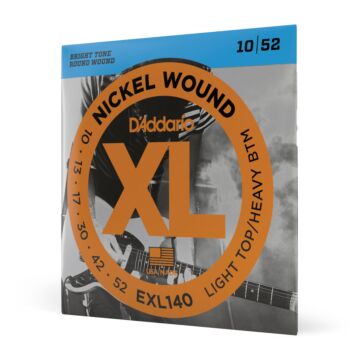 Comprar Encordoamento Guitarra 10-52 D Addario XL Nickel EXL140 - 1