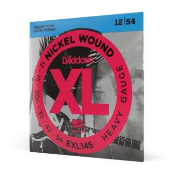 Comprar Encordoamento Guitarra 12-54 D Addario XL Nickel EXL145 - 1