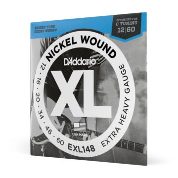 Comprar Encordoamento Guitarra 12-60 D Addario XL Nickel EXL148 - 1