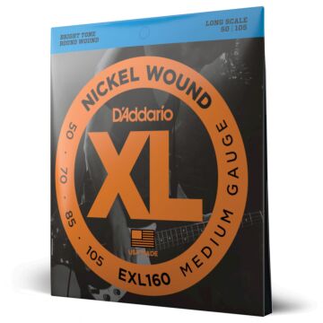 Comprar Encordoamento Baixo 4C 50-105 D Addario XL Nickel EXL160 - 1