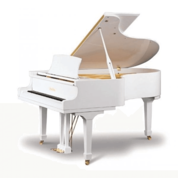 Comprar P8 Pearl River Piano Acústico Cauda Branco Polido| Teclacenter - 1