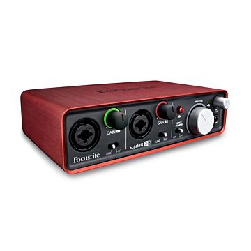 Comprar Grave e produza com qualidade profissional: Interface Focusrite Scarlett 2i2 - 1