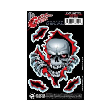 Comprar Adesivo Guitarra Peek A Boo Skull Tattoo D Addario GT77002 - 1
