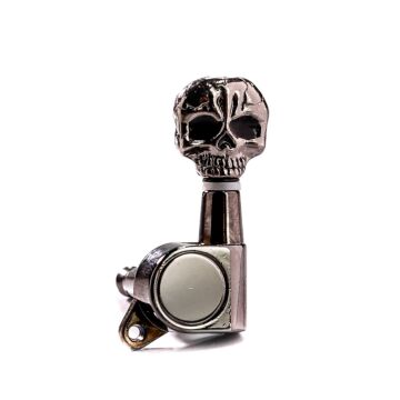 Comprar Tarraxa Guitarra Preto Perolado Caveira L6 Canhoto Spirit - 1