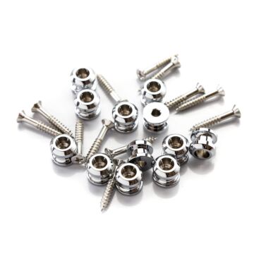 Comprar Roldana Trava Correia Cromada (12 Peças) Spirit Lock PIN-CR - 1