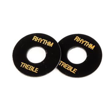 Comprar Escudo Chaves Seletoras Preta LPaul (2 Peças) Spirit PTGC-BK - 1