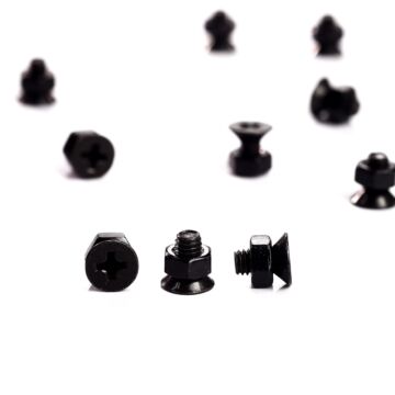 Comprar Parafuso Suporte Escudo Preto MF4.0X8-BK (12 Peças) Spirit - 1