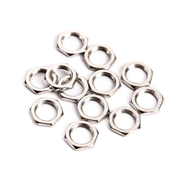 Comprar Porca Jacks/Pots 3/8 Niquelada (12 Peças) Spirit 3/8-POT-NI - 1