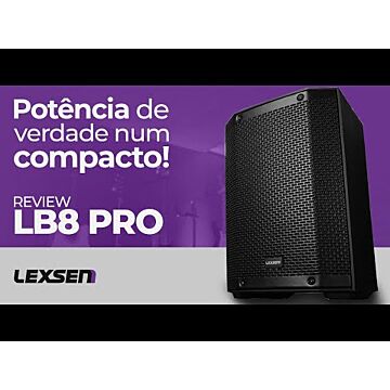 Comprar Caixa amplificada Lexsen LB8 Pro 480W com bateria e mesa - 1