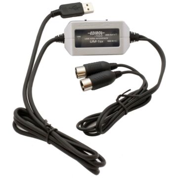 Comprar Interface MIDI USB Roland Edirol UM-1EX - Conecte seus equipamentos facilmente! - 1