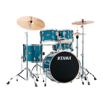 Comprar Bateria Completa (5 tambores) Bumbo 20 (Azul HLB) Tama Imperialstar IP50H6W-HLB - 1