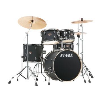 Comprar Bateria Completa (5 tambores) Bumbo 20 (Preto Opaco BOB) Tama Imperialstar IP50H6W-BOB - 1