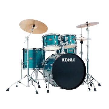 Comprar Bateria Completa (5 tambores) Bumbo 22 (Azul HLB) Tama Imperialstar IP52H6-HLB - 1