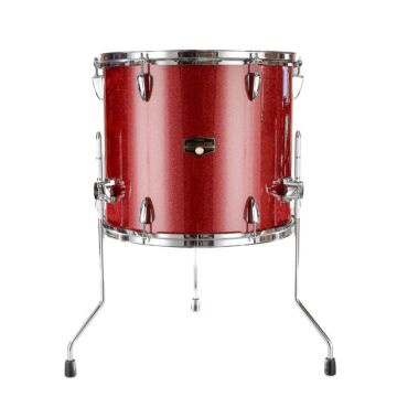 Comprar Surdo De Chão 16x14 (Vermelho Burnt Red Mist) Tama Imperialstar IPF16A-BRM - 1