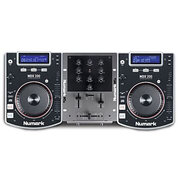 Comprar Kit DJ completo com CD player NDX 200 da Numark - 1