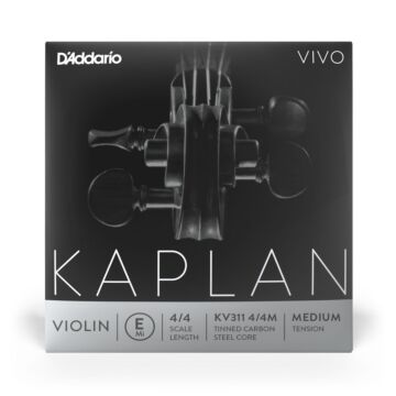 Comprar Corda Avulsa Para Violino MI D Addario Kaplan Vivo KV3114/4M - 1