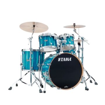 Comprar Bateria Shell Pack (4 tambores) Bumbo 22 (Azul Sky Blue Aurora) Tama Starclassic Performer MBS42S-SKA - 1