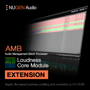 Comprar NUGEN AMB Loudness Module - NUGEN Audio | Dynamics - 1